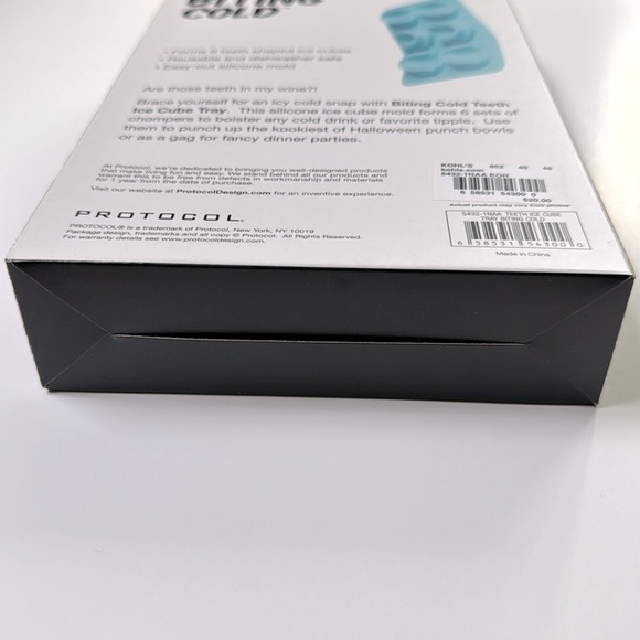 Protocol Biting Cold Teeth Ice Cube Tray NWT - Picture 14 of 15